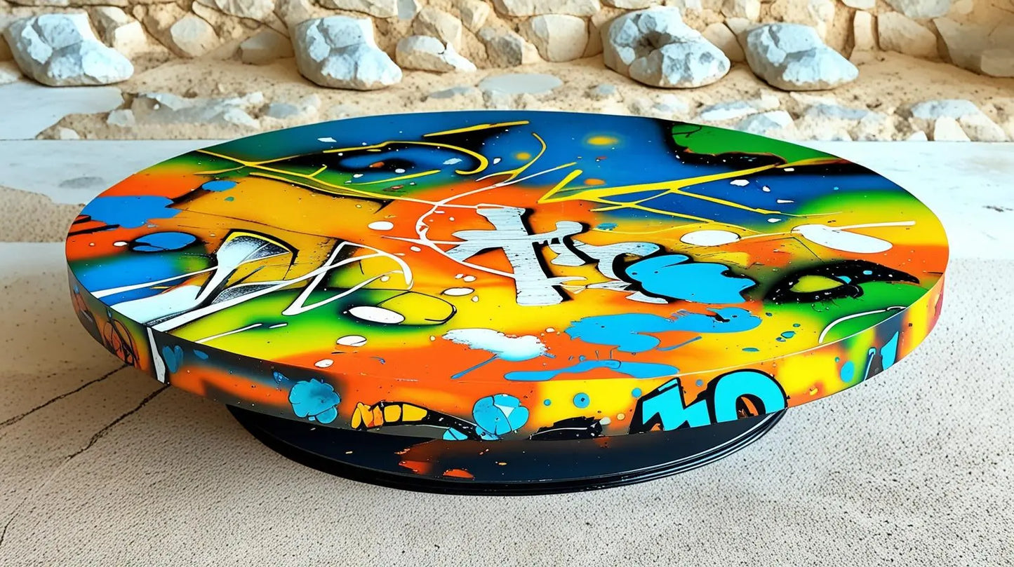 Table basse art Ma boutique