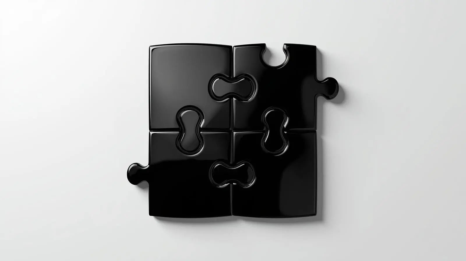 Puzzle art noir Ma boutique